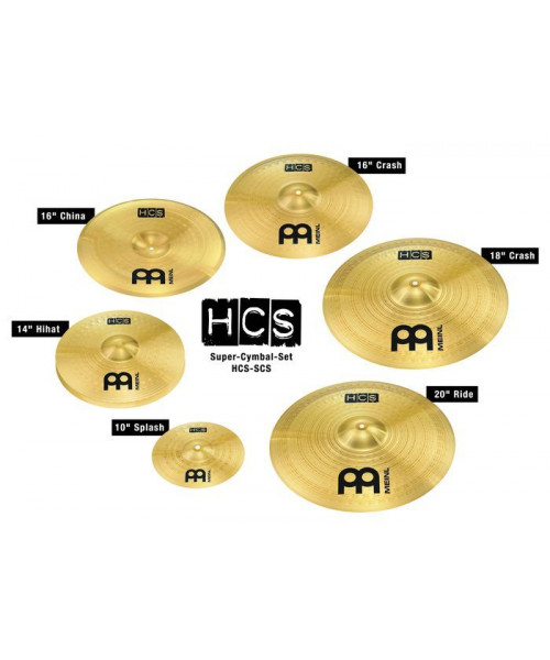 Meinl HCS plates set-SCS