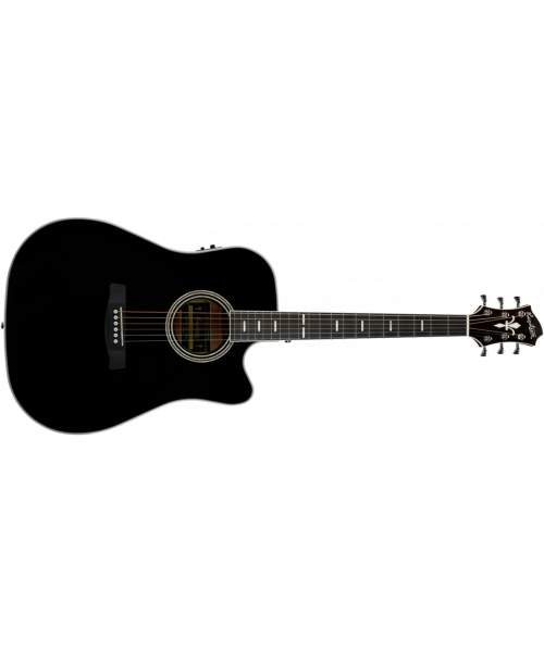 Hagstrom siljan ii dreadnought ce bk