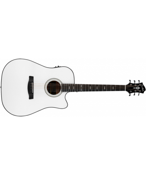 Hagstrom siljan ii dreadnought ce wh