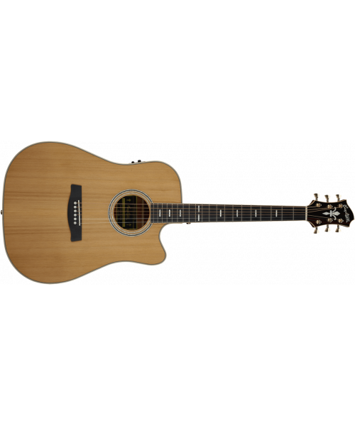 Hagstrom elfdalia ii dreadnought ce nat