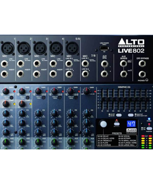 alto professional live 802