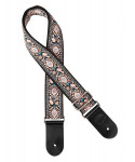 Guitar shoulder strap, in jacquard fabric, multicolor