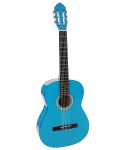Chitarra classica 4/4, colore blu