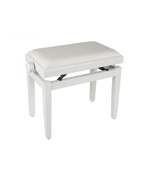 Boston White piano bench 
