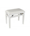 Boston White piano bench 