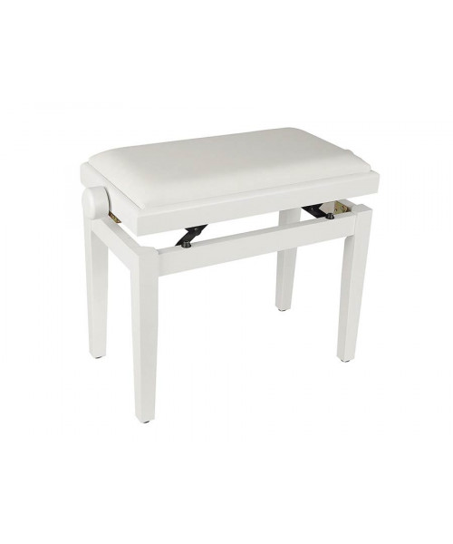 Boston white piano stool SAT