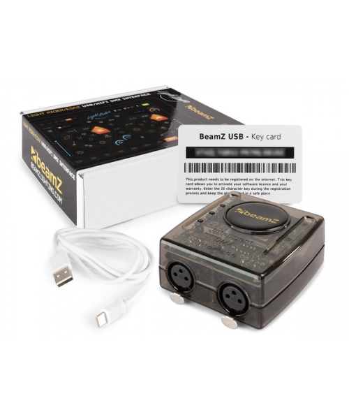 BEAMZ  Interfaccia WIFI-USB DMX + Light Rider/ESA2