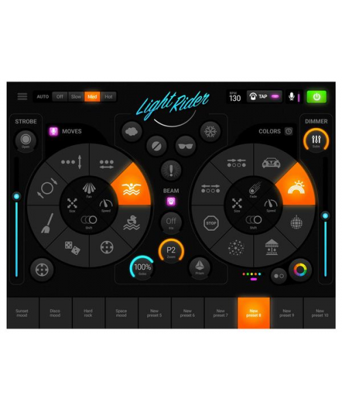 BEAMZ  Interfaccia WIFI-USB DMX + Light Rider/ESA2