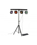 BEAMZ Led Parbar 4Way Kit 4-7x10W Quad DMX