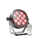 BEAMZ BT310 LED FLAT PAR 12X6W 4-1 RGBA DMX IRC