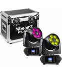 BEAMZ Fuze610ZTestaM Wash Led 6x10WLed Zoom Set2pz