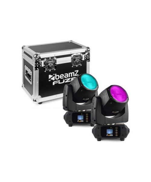 BEAMZ Fuze75B TestaMobileBeam 75W Led Set2pz+case