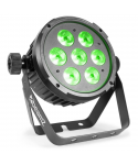 BEAMZ BT270 Led Flat Par 7x6W RGBW 4-1 DMX IRC