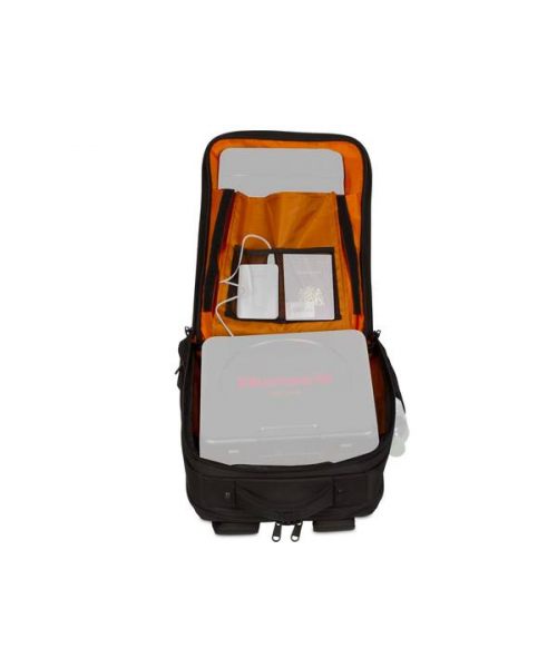 udg u9108bl/or - ultimate backpack slim black/orange inside
