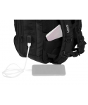 udg u9108bl/or - ultimate backpack slim black/orange inside