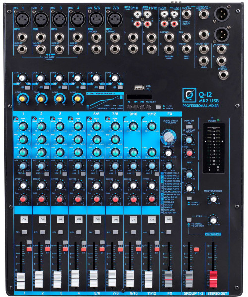 oqan mixer q12 mk2 usb