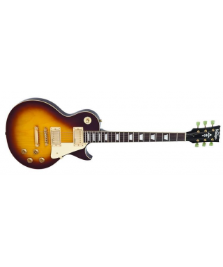 VINTAGE V100HB Flame Honeyburst
