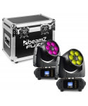 BEAMZ FUZE610Z WASH LED 6X10W RGBW 2PC FC