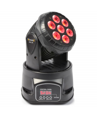 Beamz MHL74 Wash 7x10W Quad 12CHDMX