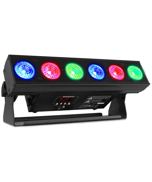 BEAMZ BBB612 LED BAR 6X12W 6IN1 LIBATT.