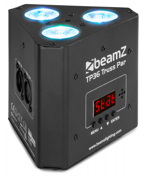 Beamz TP36 Truss par 3x4w 4in1 RGB-UV DMX IRC