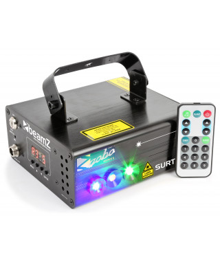 beamz Surtur II Duallaserrg Gobo DMX IRC 3WLEDBL