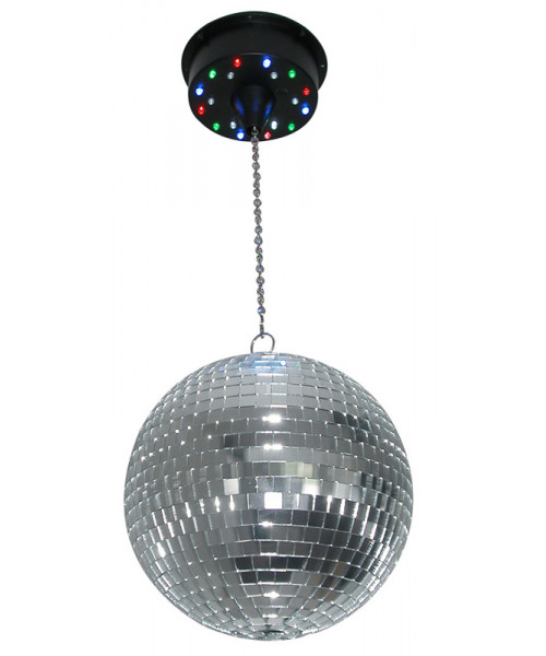 Beamz mbw18led battery mirrorball motor 18 leds