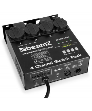 BEAMZ DMX004DII 4 CHANNEL SWITCH PACK