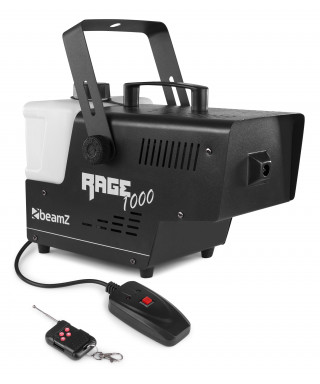 BEAMZ Rage1000 Smoking machine + Control wireless