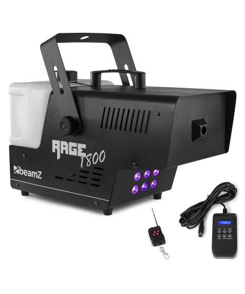 Rage1800led smokemachine 6x4w 4in1