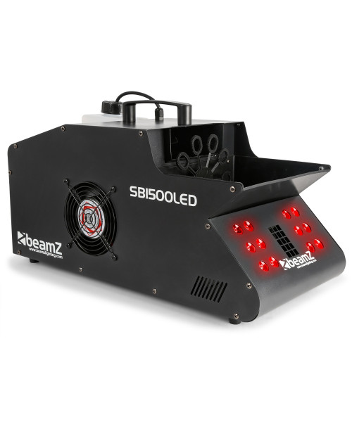 Beamz sb1500led smoke & bubble machine single led