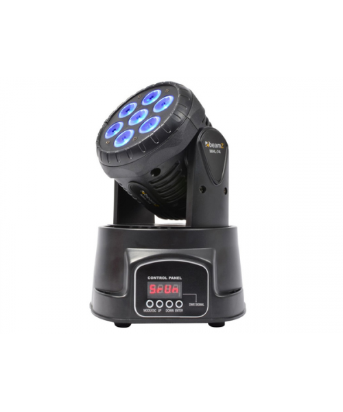 Beamz mhl74 wash 7x10w quad 12chdmx