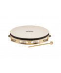 Nino25 - Tambourine with leather membrane and rattles | Piazzo