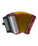 Hohner crown II GCF, red