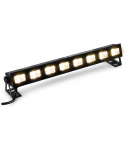 Beamz buvw83 led bar 8x3w uv/ww 2in1