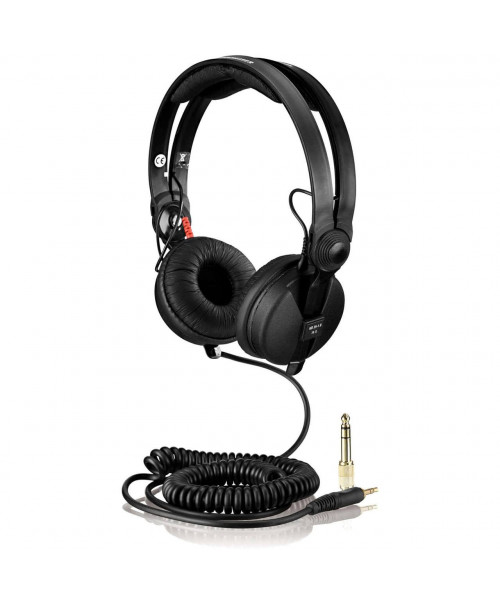 Cavo a spirale deluxe per sennheiser hd 25 - 3.5m - bianco