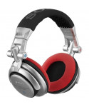 Zomo set di cuscinetti velour per sony mdr-v700 dj e allen & heath xd53/ xd2-53 - rosso