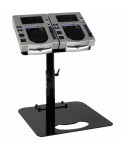 Zomo p-100/2 - pro stand 2x pioneer cdj-100 - argento
