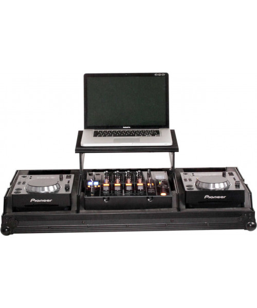 ZOMO SET 200 PLUS NSE - Flightcase 2x CDJ-200 + 1x 12 "Mixer + Notebook