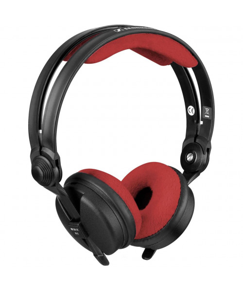 Zomo set di cuscinetti teddy per sennheiser hd25 - rosso