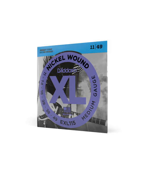 D'ADDARIO EXL115 NICKEL WOUND 011-049