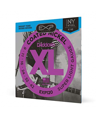 D'ADDARIO EXP120 COATED NICKEL 009-042