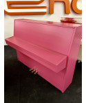 W. GOTZMANN Satin pink vertical piano