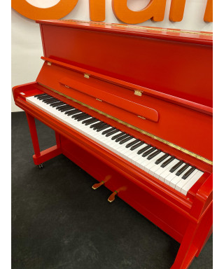 PIANOFORTE VERTICALE STEINER MOD.BSJ-121 ROSSO SATINATO