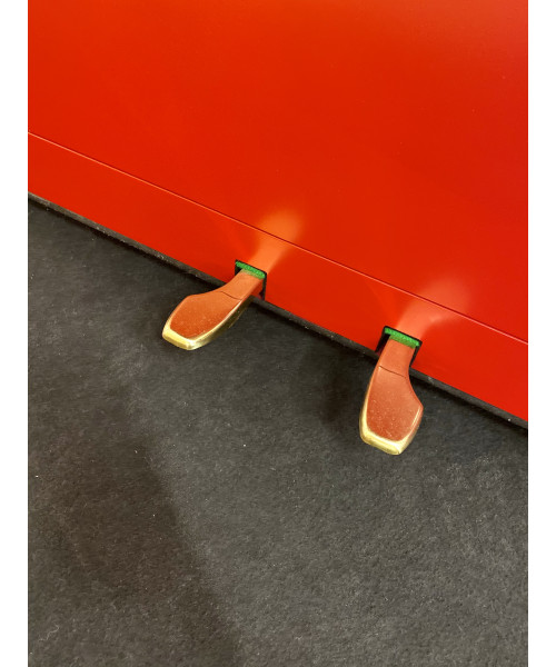 STEINER Bsj-121m Satin red vertical piano