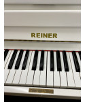 REINER PIANOFORTE VERTICALE BIANCO SATINATO