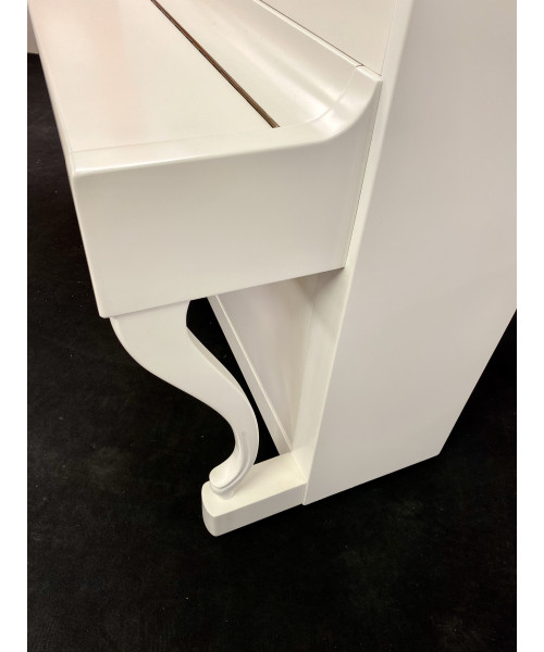 REINER Satin white vertical piano