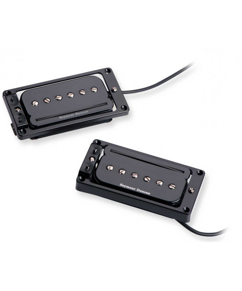 seymour duncan prails w/flat triple shot set, blk