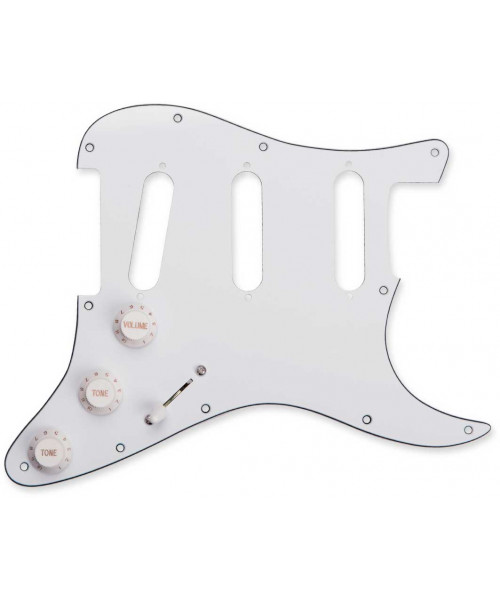 seymour Duncan Pickgrd Assy, BYOP, WHT