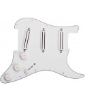 seymour duncan pickgrd assy,triple rails, wht